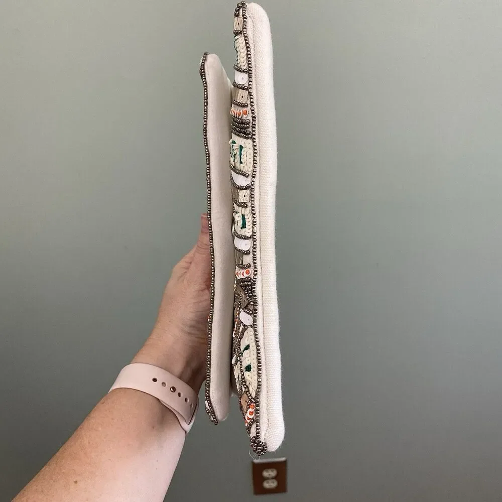 Unbranded sequin clutch